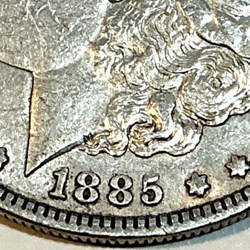 1885-P Morgan Silver Dollar XF Extremely Fine 90% Silver Sharp Strike Nice Coin