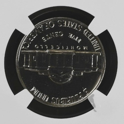 1958 Proof Nickel NGC Highly Graded PF 68 Thomas Jefferson Label White House