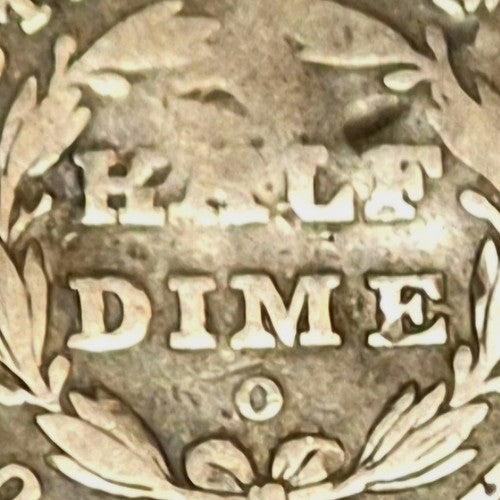 1840-O NO DRAPERY Seated Liberty Silver Half Dime VG+ Features RARE KEY DATE 10C