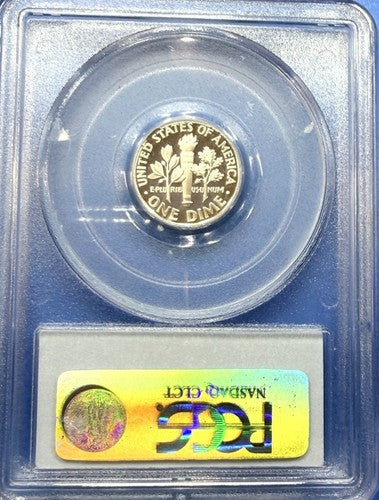 2007-S Roosevelt Silver Dime Proof PCGS PR70DCAM Perfect Deep Cameo 90% Silver