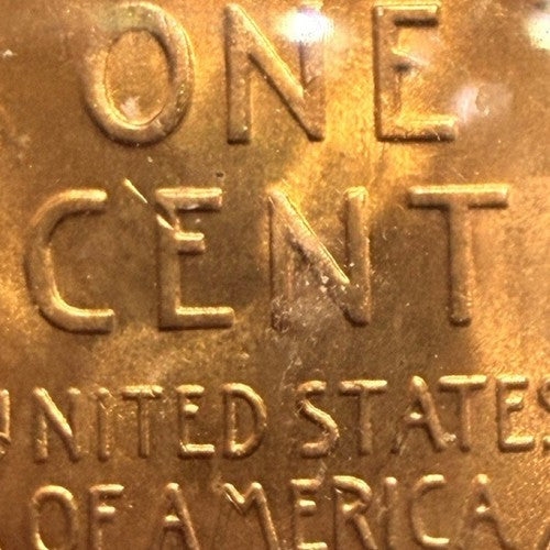 1955-S Lincoln Wheat Cent ICG MS65 RD Last S Mint Cent Until 1968 Full Red Penny