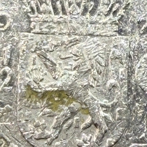 1970 Netherlands 2 1/2 Gulden Queen Juliana Coin VF Dutch Coat of Arms Nickel
