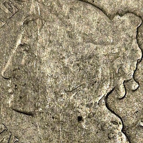 1868 3 Cent Nickel Good Features Full Liberty Partial Pillars Hole Filler US 3C