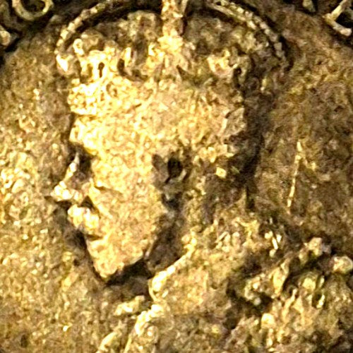 1914 Canada 5 Cents .925 Silver King George V, F-VF Features Year CA Entered WWI