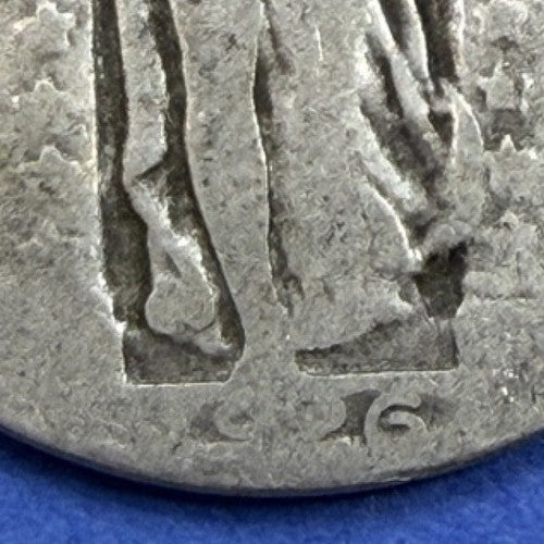 1926 Standing Liberty Quarter 25C G Good 90% Silver Philadelphia Mint US Coin