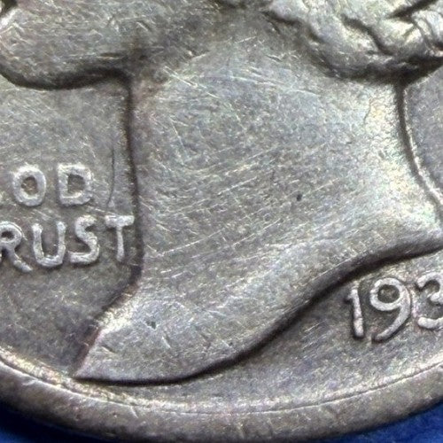 1935 Mercury Dime 10C XF Extremely Fine 90% Silver Winged Liberty Head Coin - view 4