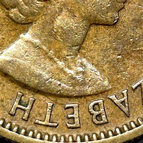 1955 British Caribbean Territories 5 cents KM-4 XF Features Coin Shown