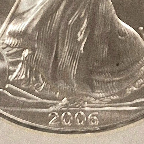 2006 $1 American Silver Eagle .999 First Strikes NGC MS69 Near Perfect Red Label