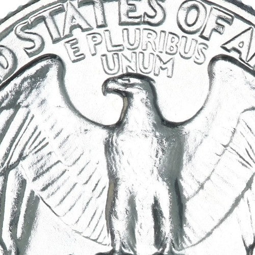 1964 P & D Washington Quarter 2 Coin Set BU 90% Silver Last Silver Year Coins