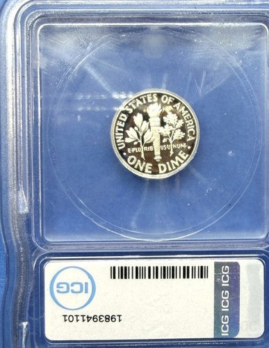 2012-S Roosevelt Silver Dime ICG PR70 DCAM Limited Edition Set Hutto Signed 10C