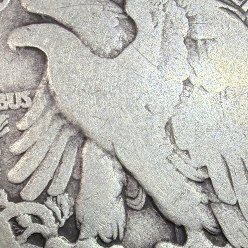1918 Walking Liberty Half Dollar 50C G Good 90% Silver Early Date US Coin