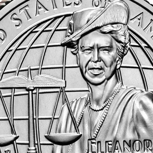 2023 PD Eleanor Roosevelt American Women Quarters 2 Roll Set 80 Coins US Mint BU