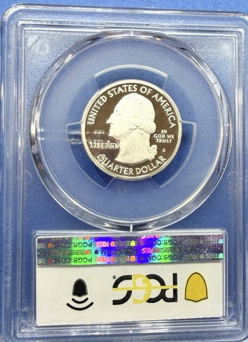 2012-S Acadia National Park Silver Quarter Proof PCGS PR69DCAM ATB 90% Silver