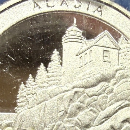 2012-S Acadia National Park Silver Quarter Proof PCGS PR69DCAM ATB 90% Silver