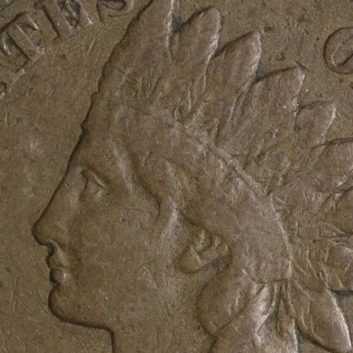 1880 Indian Head Cent Good- Very Good Average Circulated Condition Copper Penny