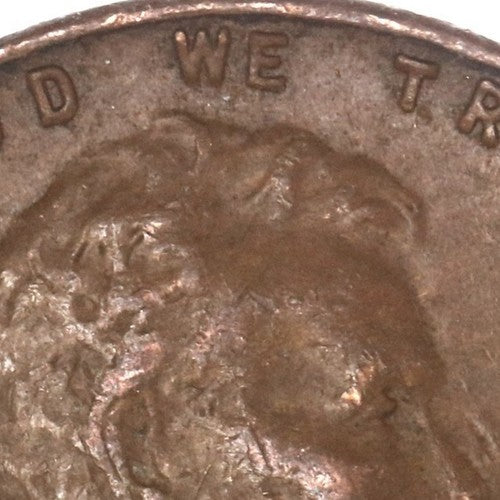 1948 S Lincoln Wheat Cent From OBW Bank Roll Average Circulated Copper Coin