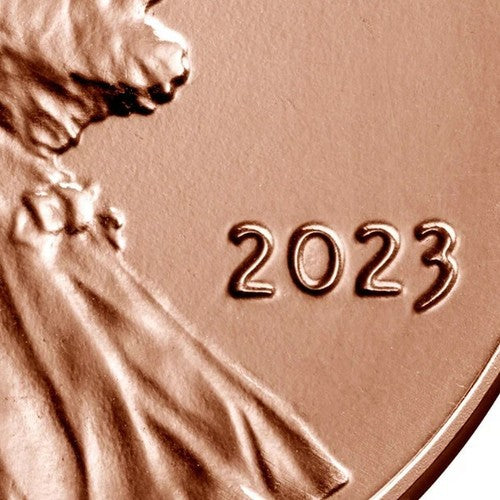 2023 P Lincoln Shield Cent BRILLIANT UNCIRCULATED RED Penny US Mint 1c Coin