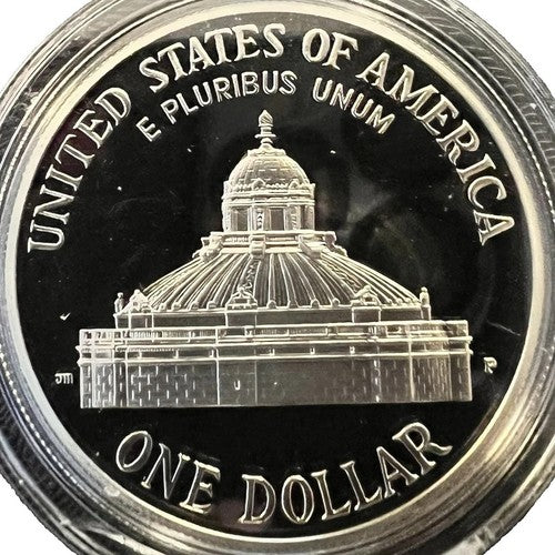 2000 P  LIBRARY OF CONGRESS 90% Silver Dollar Gem Proof 1800-2000