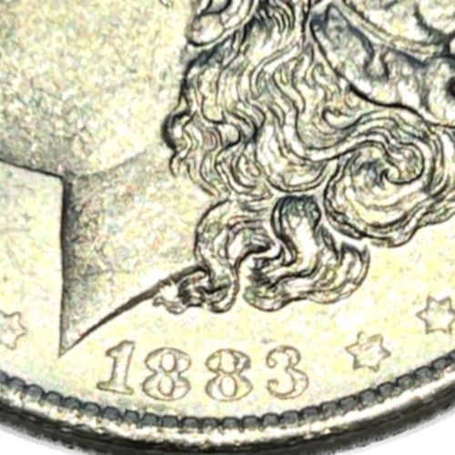 AU 1883-O Morgan Silver Dollar About Uncirculated Sharp Strike 90% Silver $1