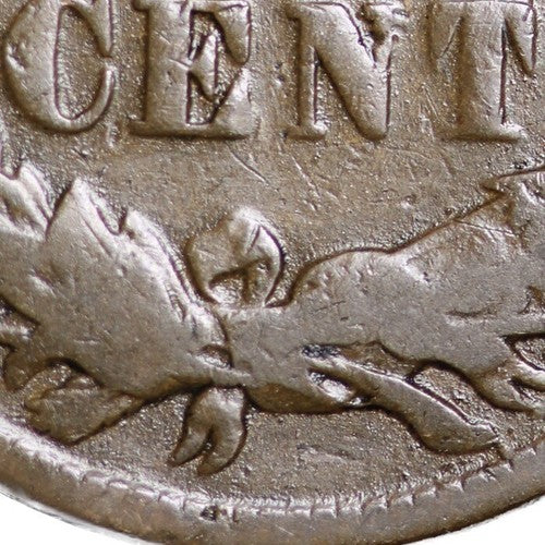 1884 Indian Head Cent Good - Very Good Average Circulated Condition Bronze Penny