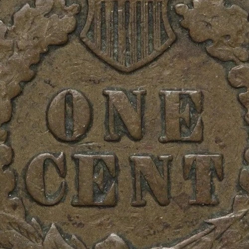 1880 Indian Head Cent Good- Very Good Average Circulated Condition Copper Penny