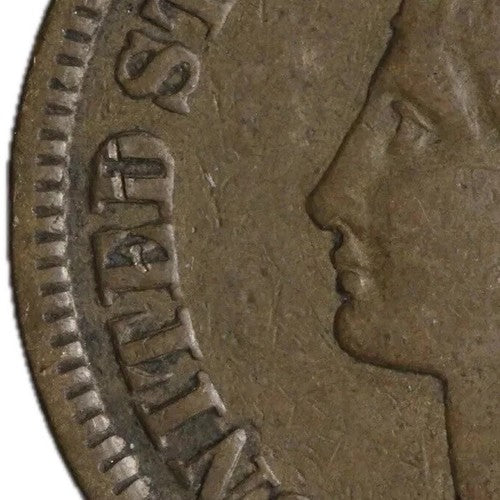 1880 Indian Head Cent Good- Very Good Average Circulated Condition Copper Penny