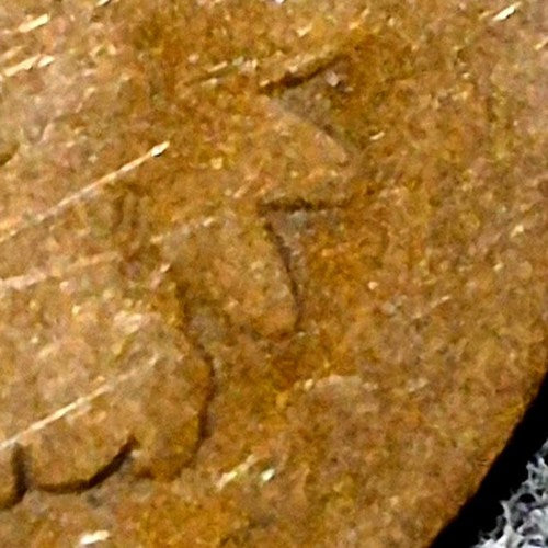 1864 Indian Head Cent Penny AG or Less Features, Hole Filler, Coin Pictured 1C