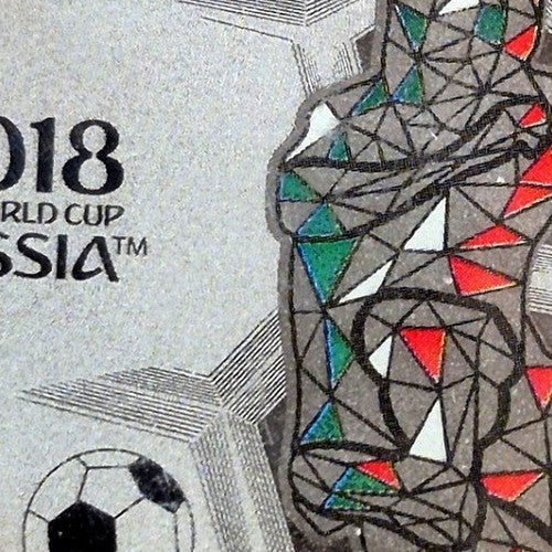 2018 FIFA World Cup Russia Mexico vs Germany 1g .999 Fine Silver Colorized Round