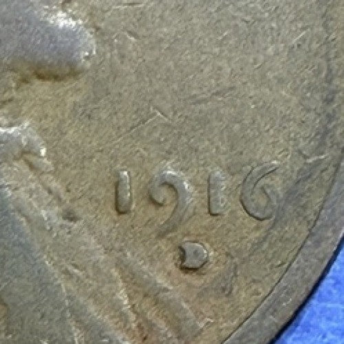 1916-D Lincoln Wheat Cent 1C G Good Denver Mint Early Date Brown Penny US Coin