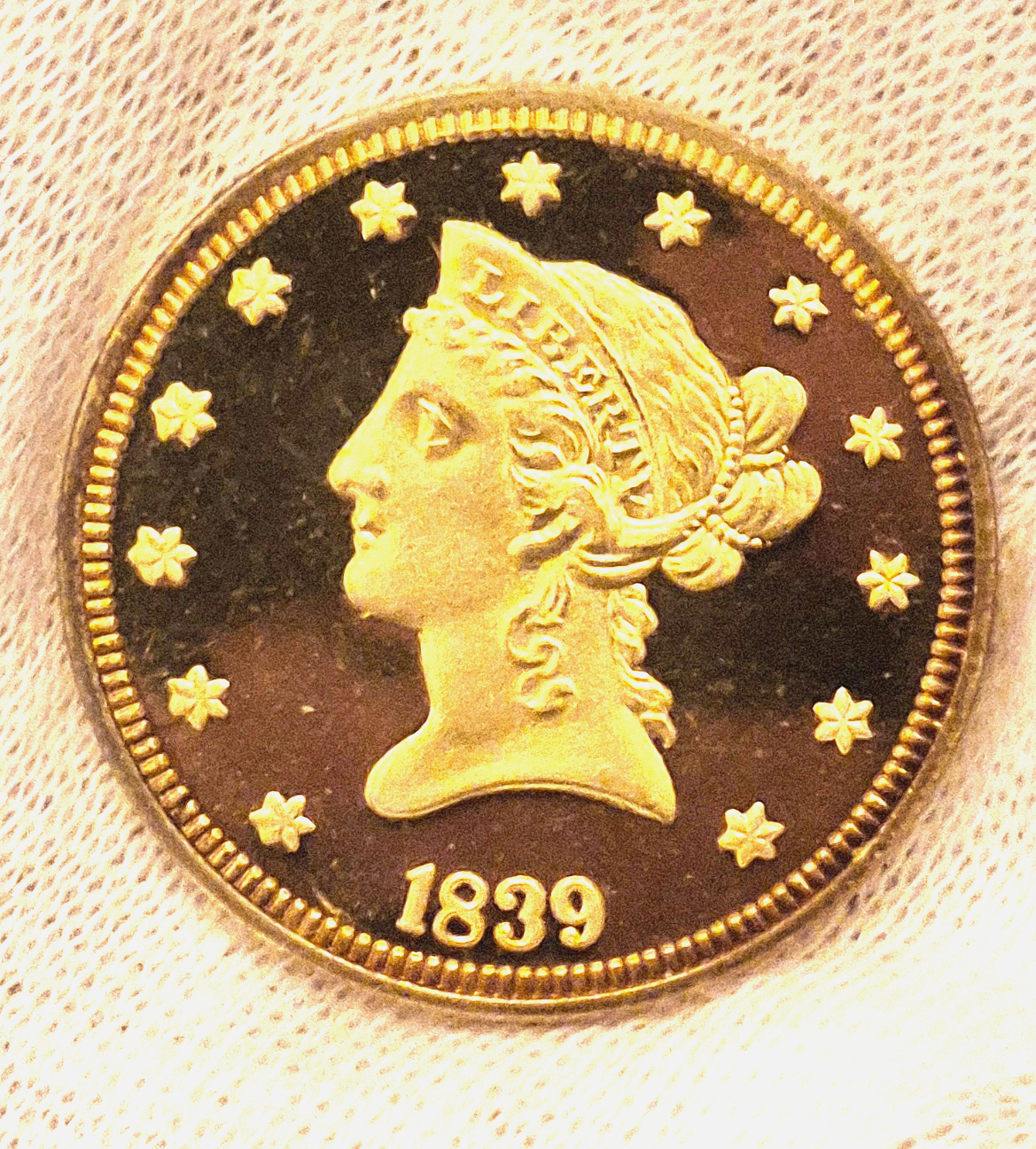 13.21 Grams of .999 SILVER with 18K Gold Plating Shipped in a Capsule