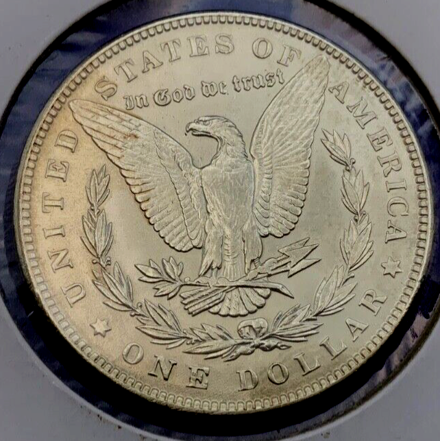 1889 Morgan 90% Silver Dollar BU Gem Shiny, Bright UNCIRCULATED Coin