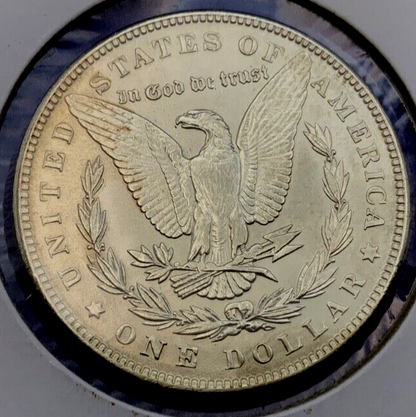 1889 Morgan 90% Silver Dollar BU Gem Shiny, Bright UNCIRCULATED Coin