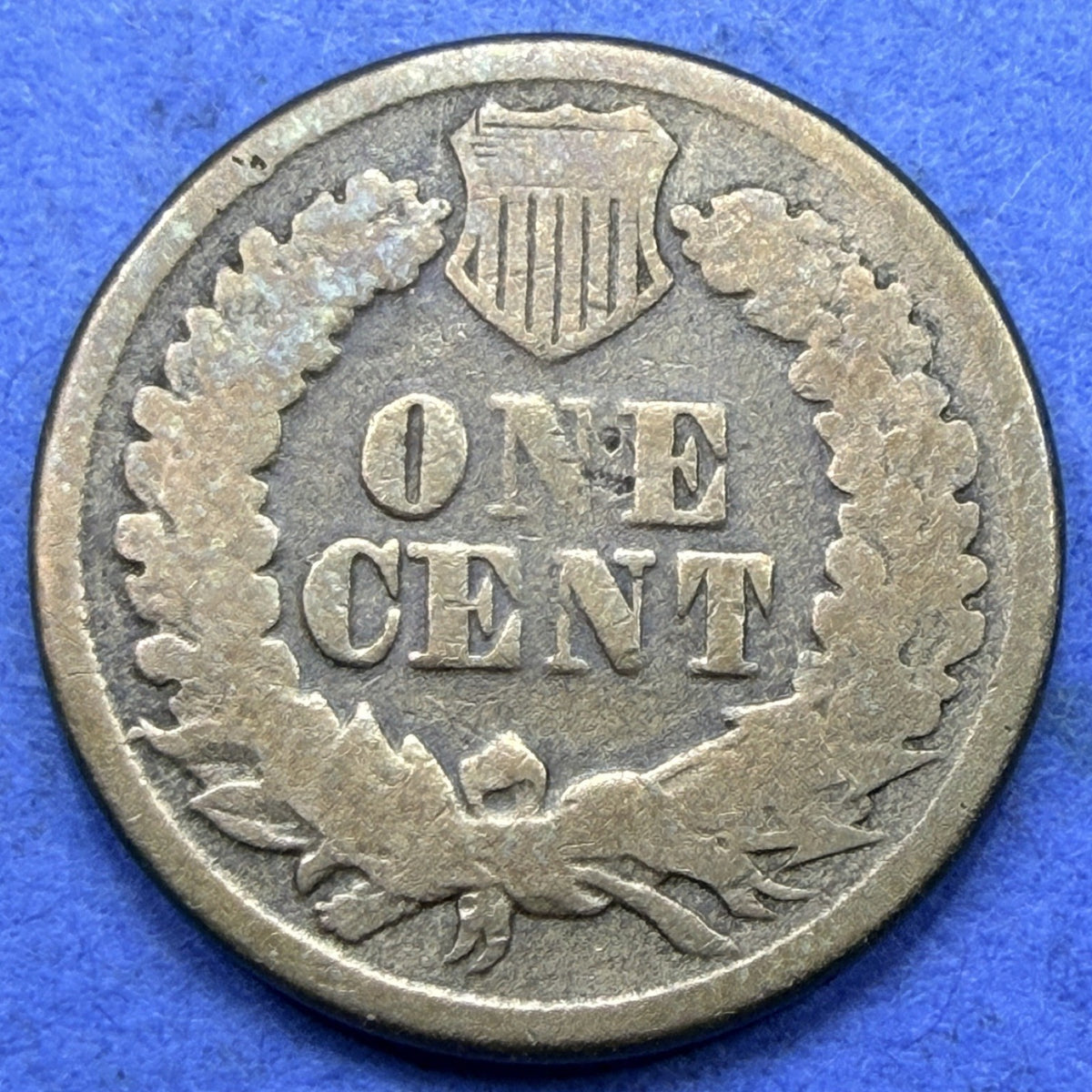 1864 Indian Head Cent 1C Copper-Nickel G Good Civil War Era Last Year CN Type