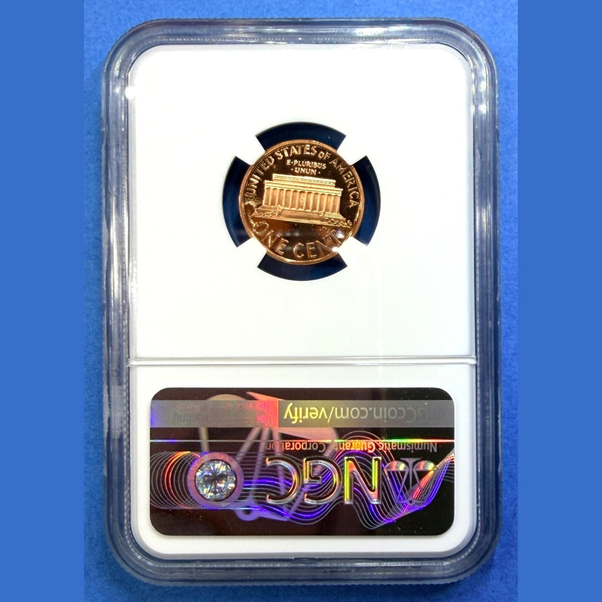 1993-S Lincoln Cent Proof NGC PF69 RD Ultra Cameo Lincoln White House Label