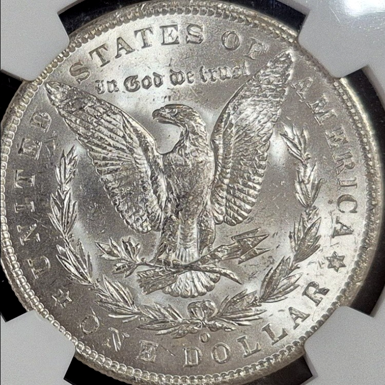 1888-O Morgan Silver Dollar NGC MS63 New Orleans Mint Certified $1 Coin