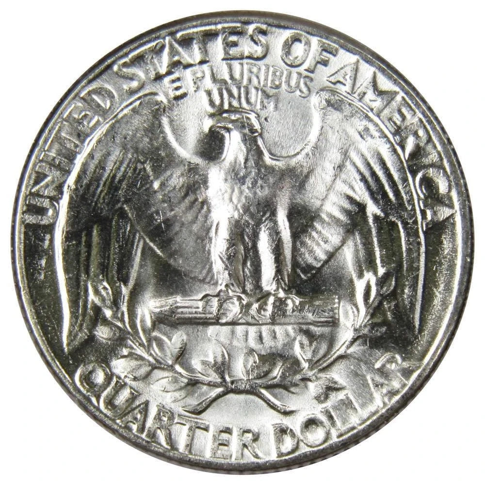 ⭐️ 1957 P Washington Quarter 90% Silver GEM BU ⭐️ Beauty US Coin from OBW Roll