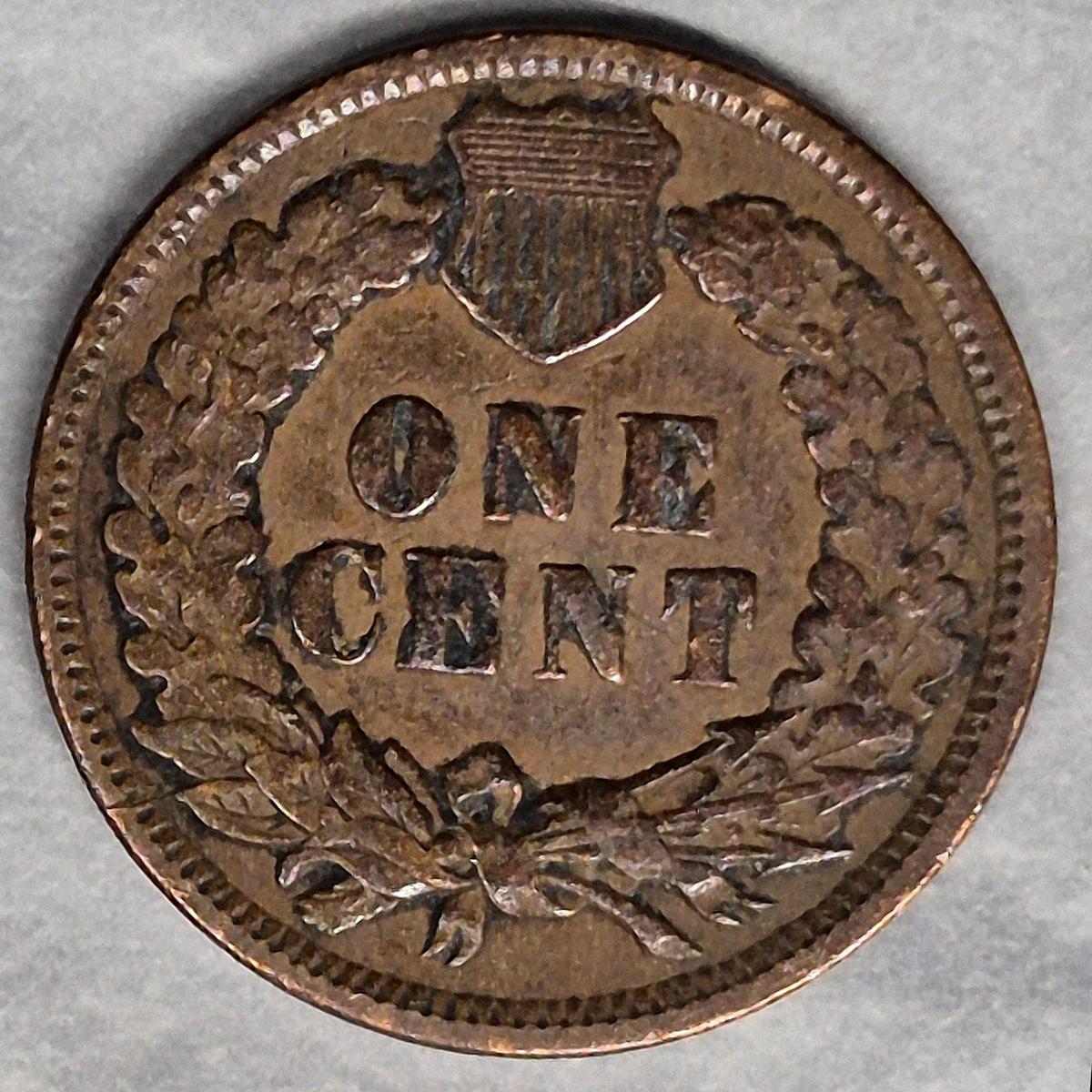 1907 Indian Head Cent Penny 1C VF Very Fine Bronze Philadelphia Mint US Coin