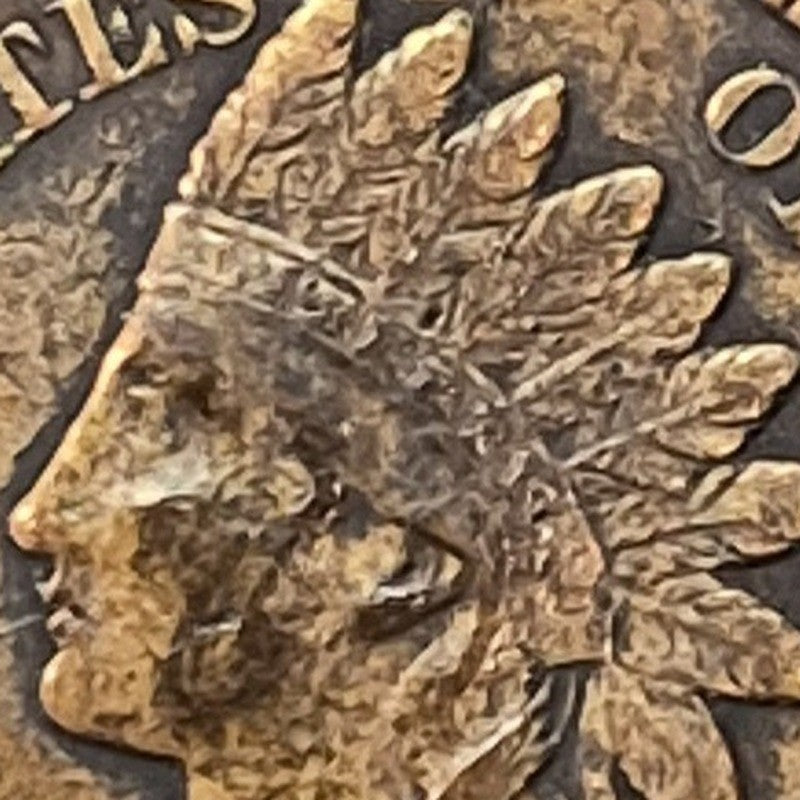 1891 Indian Head Cent Penny 1C VF Very Fine Bronze Philadelphia 19th Century