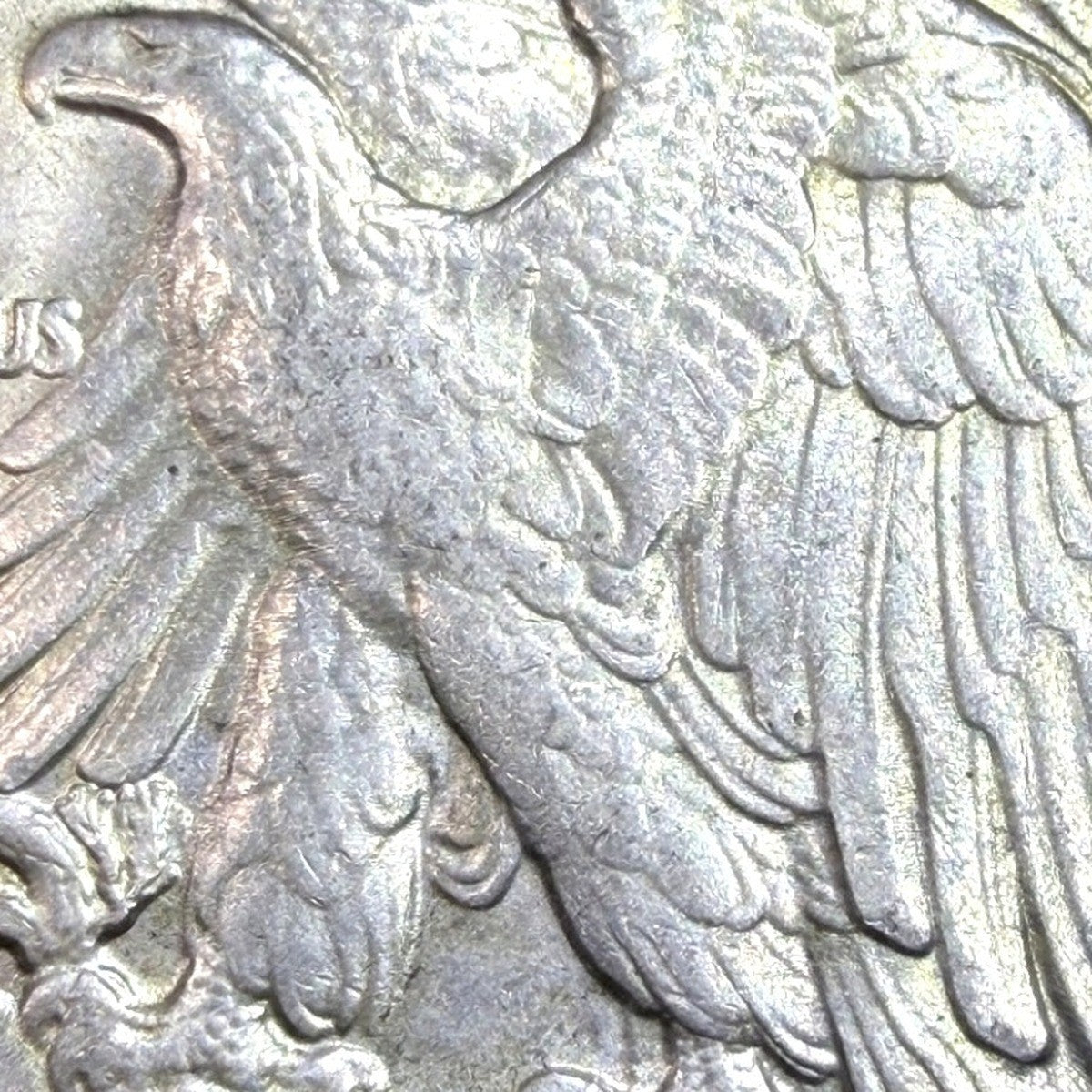 1945 Walking Liberty Half Dollar 50C AU About Uncirculated 90% Silver WWII Coin