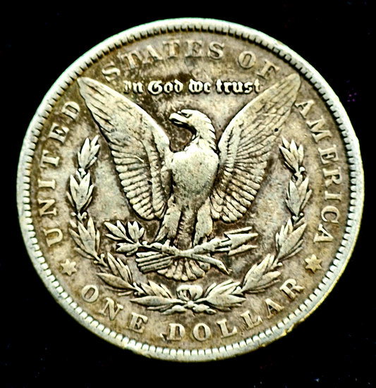 1883-P Morgan Silver Dollar Strong VF Features Nicer Toning 90% Silver $1
