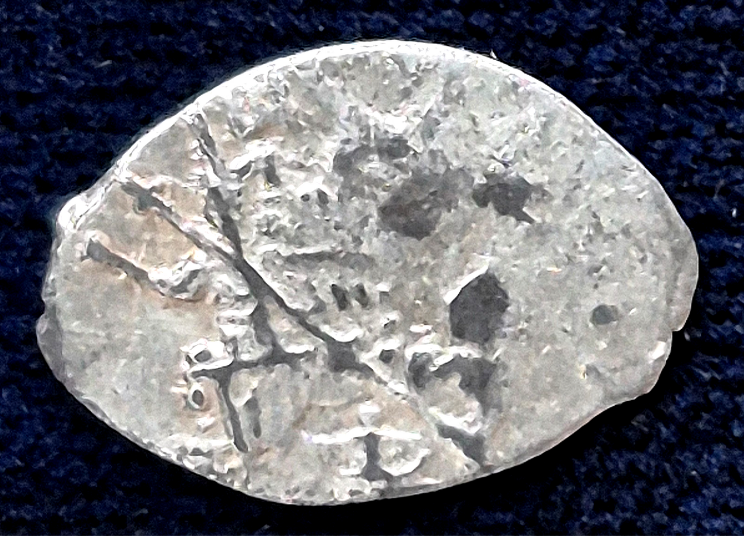 Lot (4) Russian Medieval Silver Kopek Wire Money Coin (1533-1717 CE) Uncertified