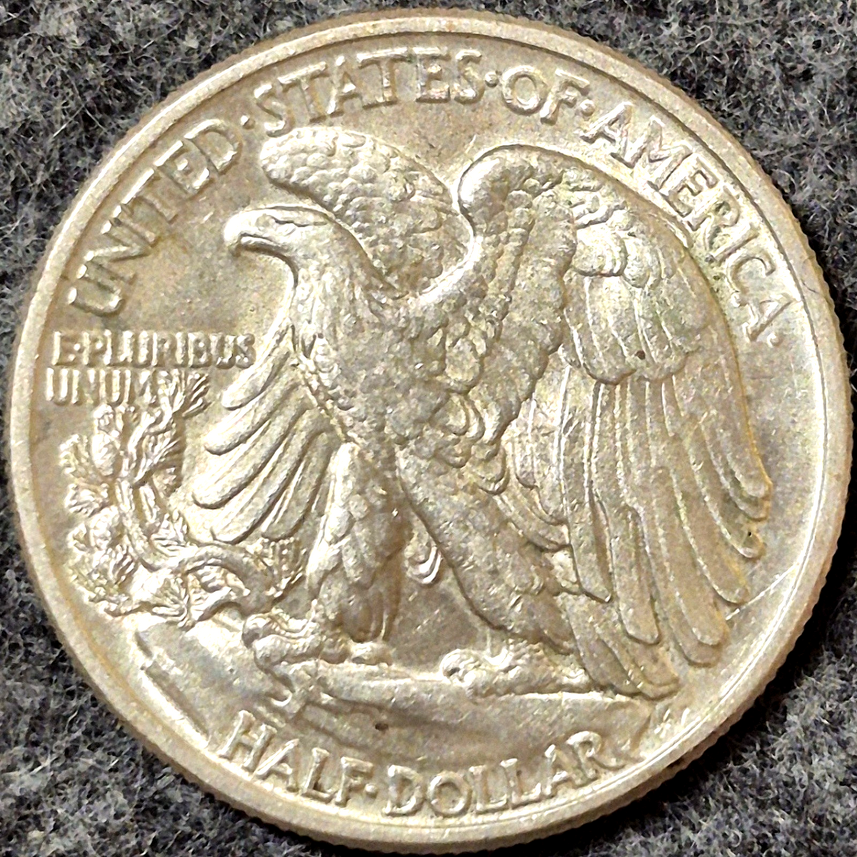 1942 Walking Liberty Half Dollar 90% Silver MS+ Features Philadelphia 50c