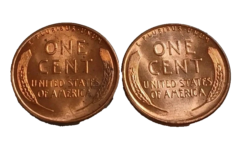{3 Coin Set} BU Lincoln Wheat Cent Brilliant Uncirculated Penny ESTATE AUCTION