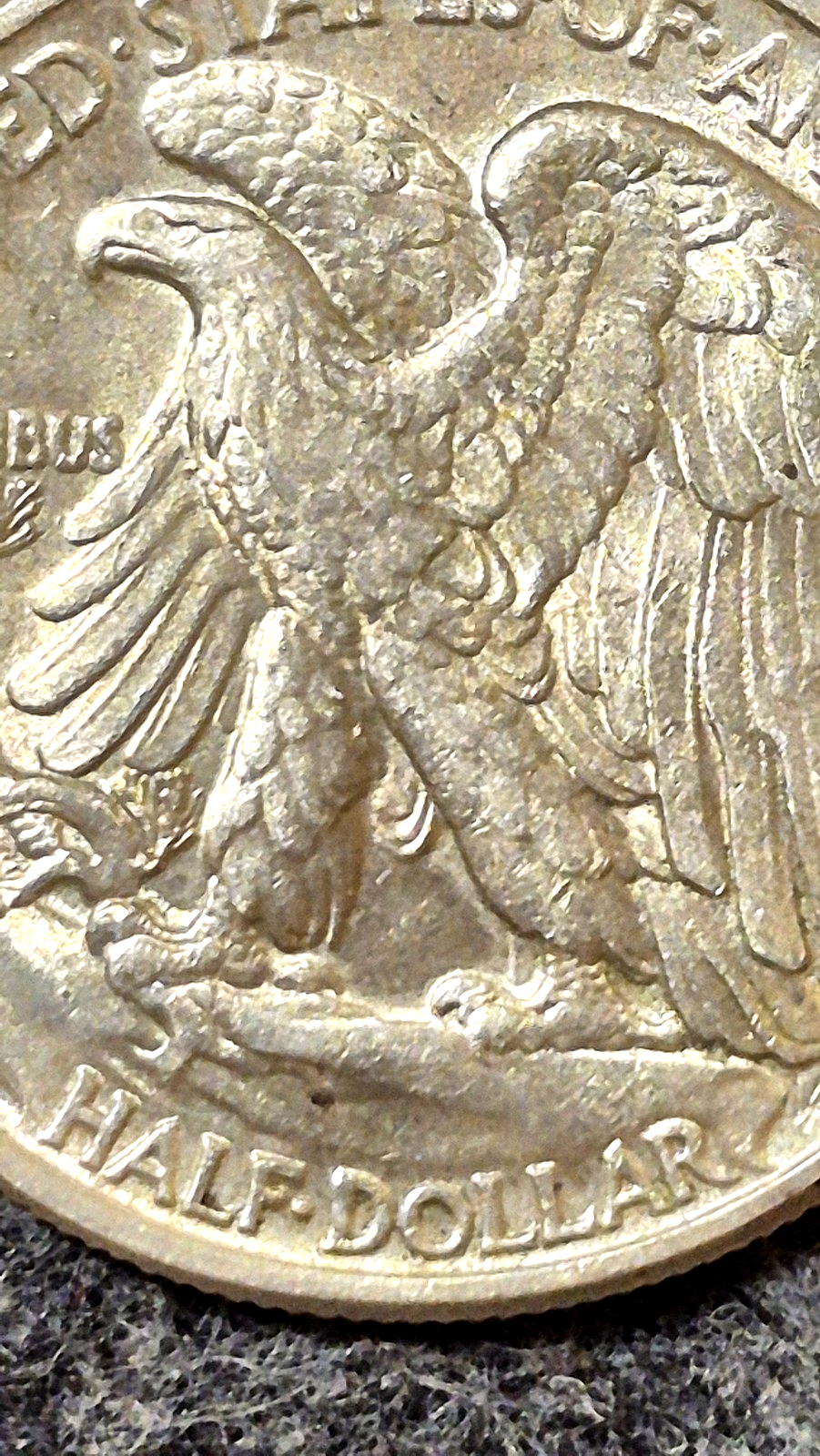 1942 Walking Liberty Half Dollar 90% Silver MS+ Features Philadelphia 50c