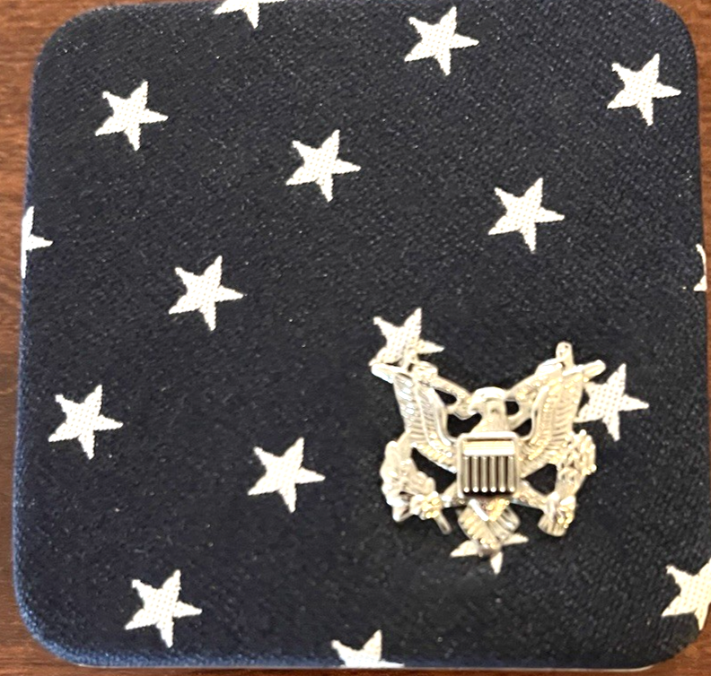 1991 S USO 50th ANNIVERSARY 90% Silver Dollar Gem Proof Coin Holder and Case