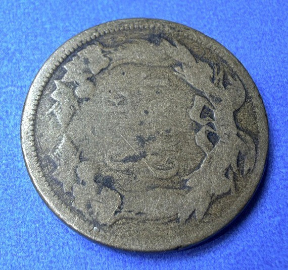 1858 Flying Eagle Cent AG Full Eagle Outline Pre Civil War First Small Cent Type