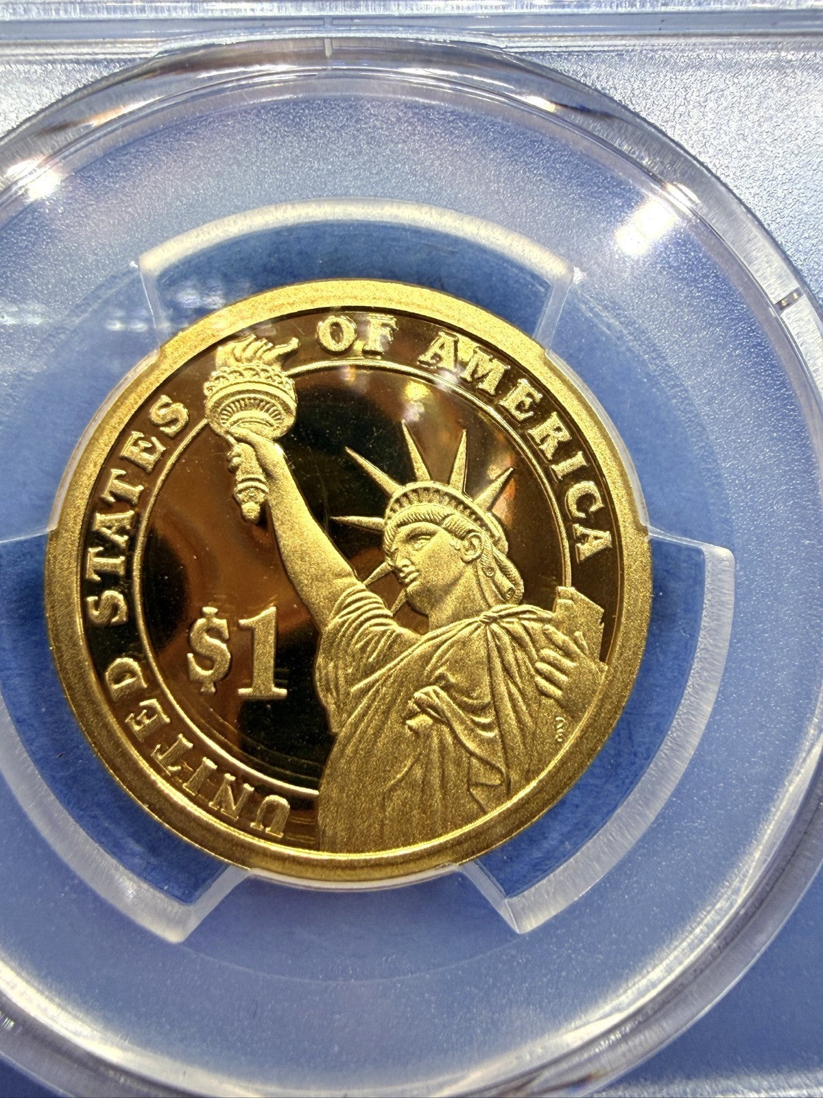2010-S Millard Fillmore Presidential Dollar $1 PCGS PR70DCAM Deep Cameo Proof