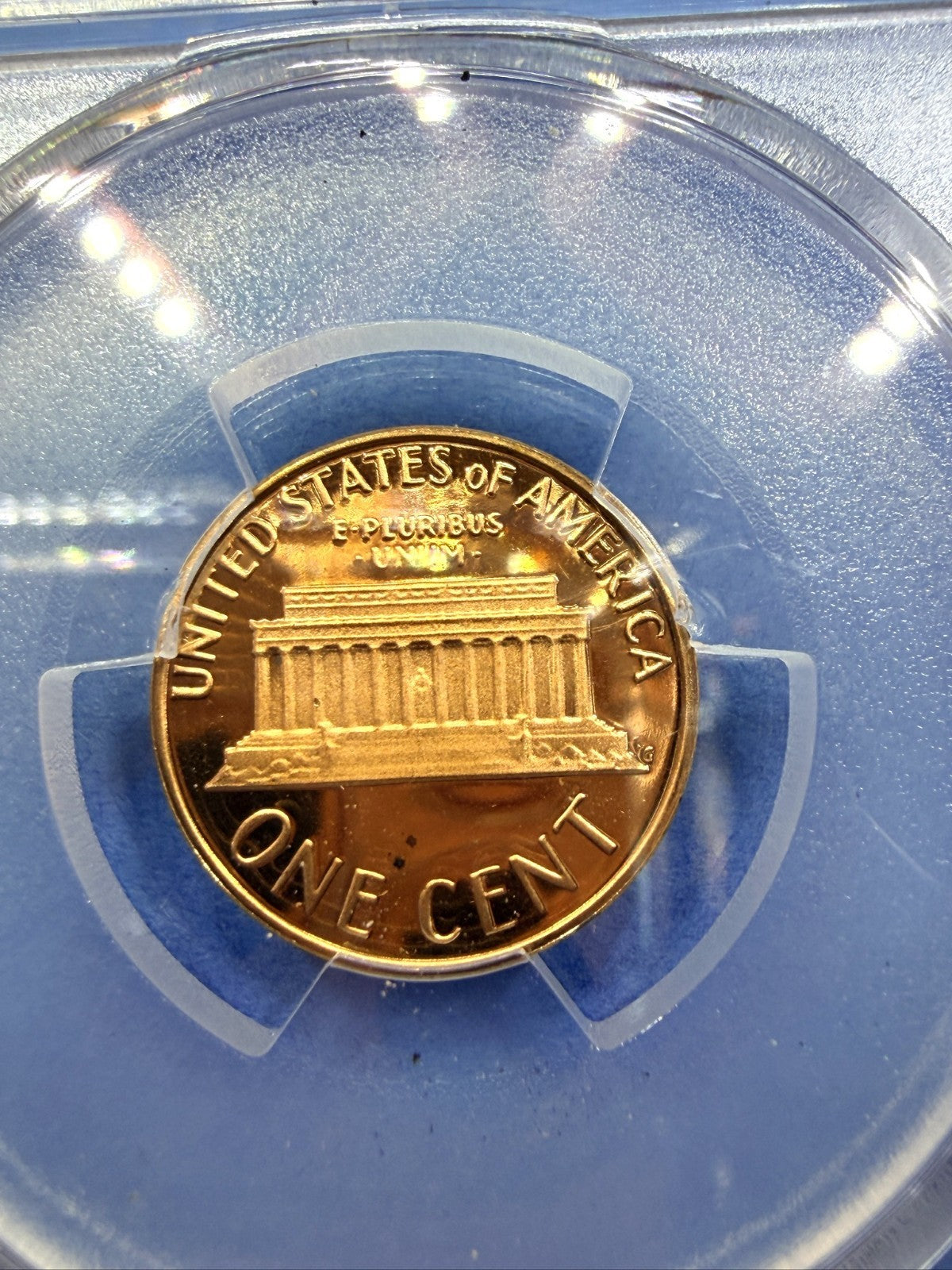 1978-S Lincoln Memorial Cent 1C PCGS PR67RD DCAM Red Deep Cameo Proof Penny
