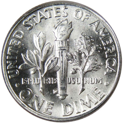 1961-D Roosevelt Dime Roosevelt Dime BU Uncirculated From Original Bank Roll