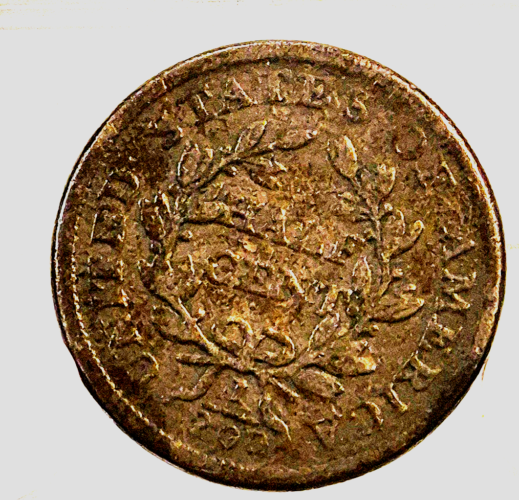 1805 Draped Bust Half Cent Large 5 W/Stems VG-Fine Features *Rotation Error* 1C